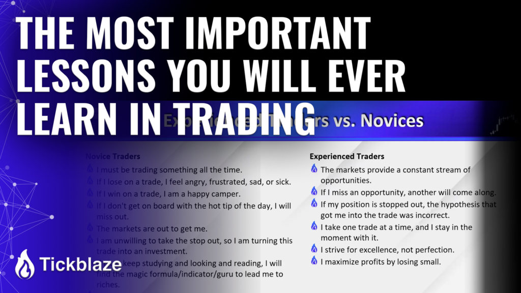 The Most Important Lesson You Will Ever Learn In Trading