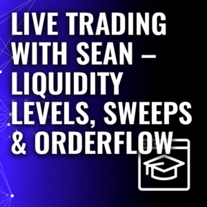Recorded Trading With Sean - Liquidity Levels, Sweeps & Orderflow